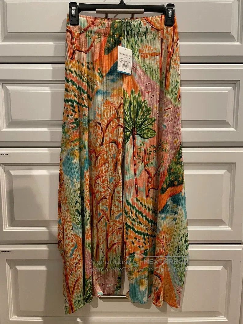 Issey Miyake Issey Miyake size:3 The Wizard of Oz Wide-Leg Pants Size 22" - 1 Thumbnail