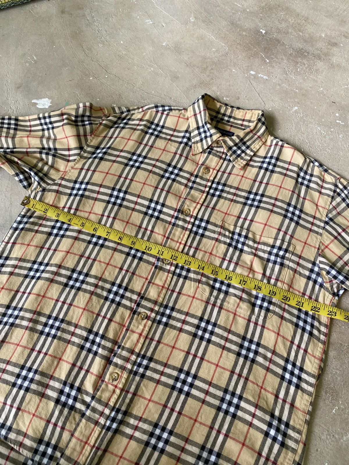 Japanese Brand Arnie Rogan Nova Check Flannel Overshirt Beige Size US M / EU 48-50 / 2 - 11 Thumbnail