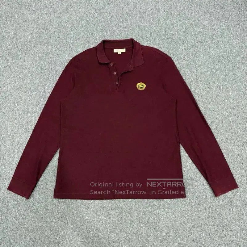 Burberry Burberry Red Cotton Long Sleeve Sweatshirt. Size US XL / EU 56 / 4 - 1 Thumbnail