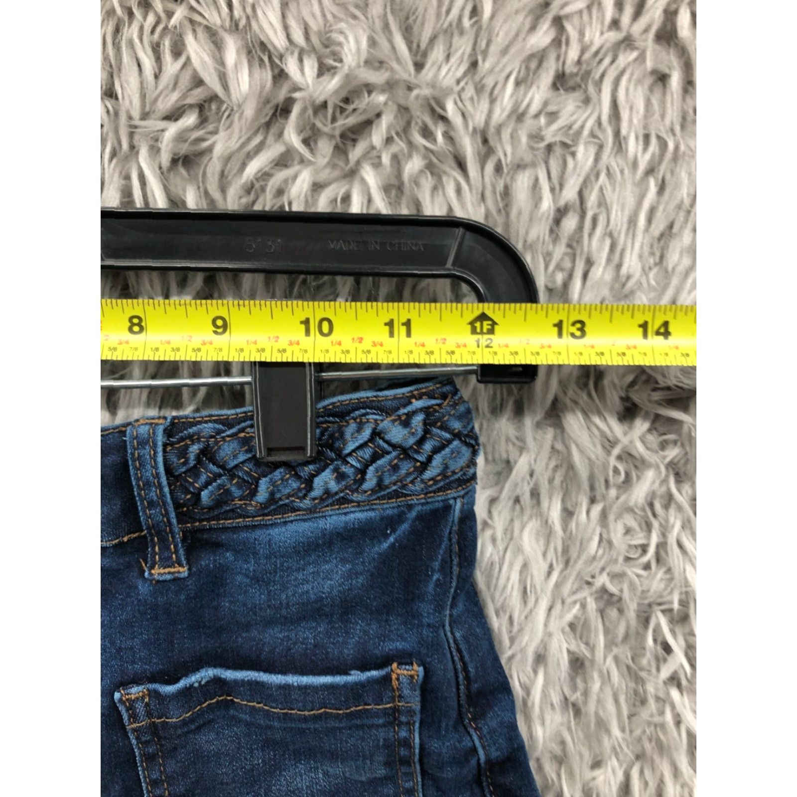 Vintage Celebrity Pink High Rise Boyfriend Shorts Juniors Size 3 Denim Blue 5-Pocket Logo Casual Womens Size 26" / US 2 / IT 38 - 2 Thumbnail