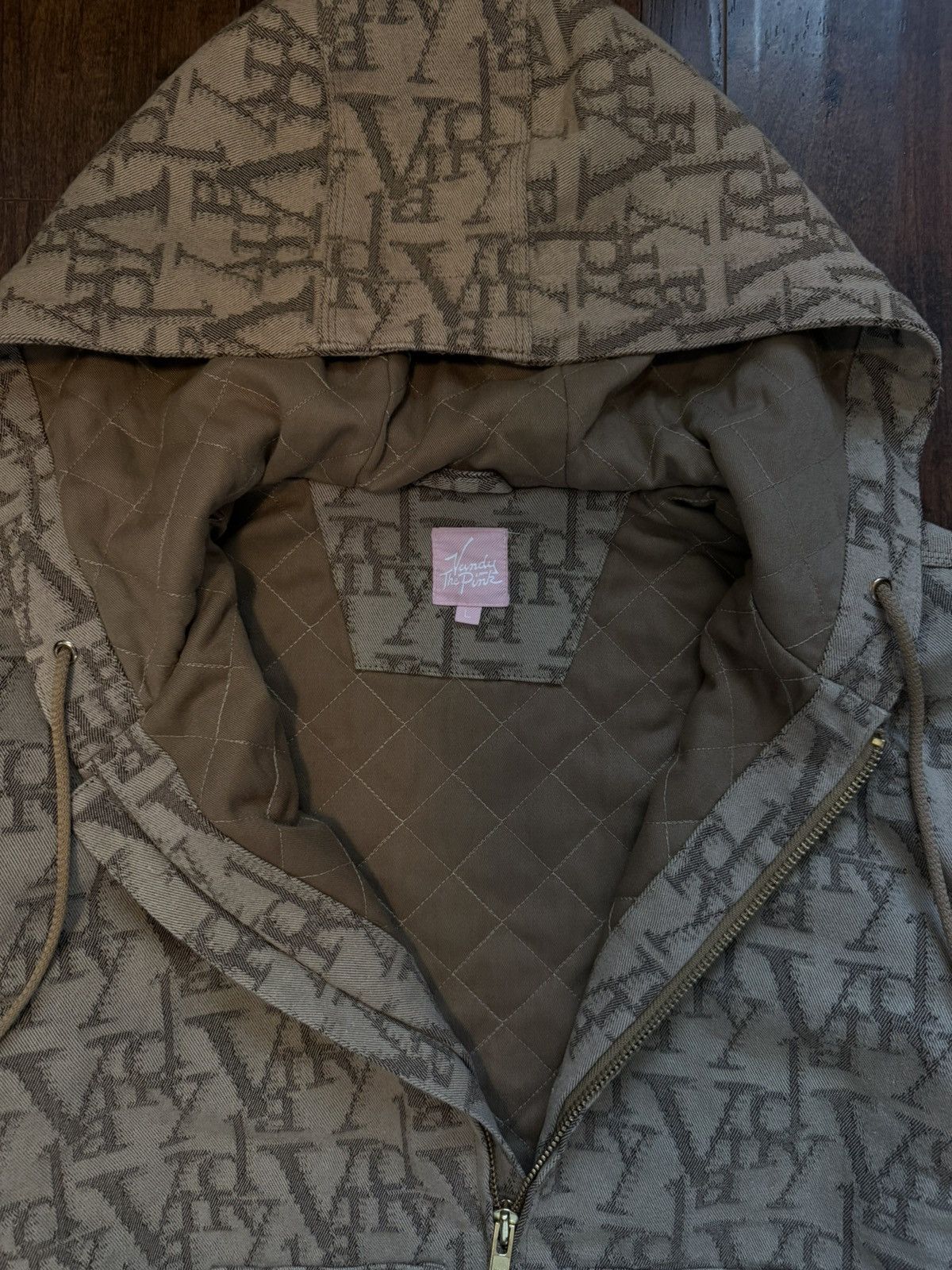 Vandy The Pink Vandy the Pink Jacquard Monogram Jacket Size US L / EU 52-54 / 3 - 2 Thumbnail