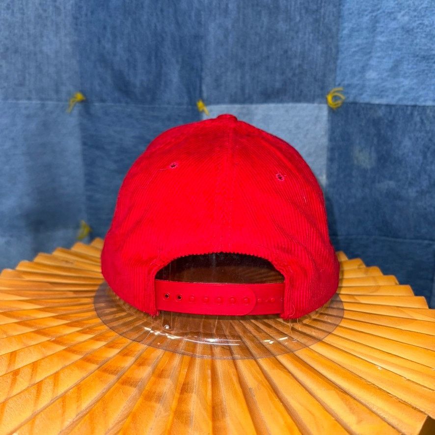 Vintage OSFA - Vintage Y2K Michelson embroider yupoong corduroy hat Size ONE SIZE - 5 Thumbnail