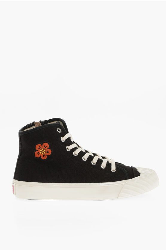 og1mm0624 Paris Canvas Sneakers in Black/White