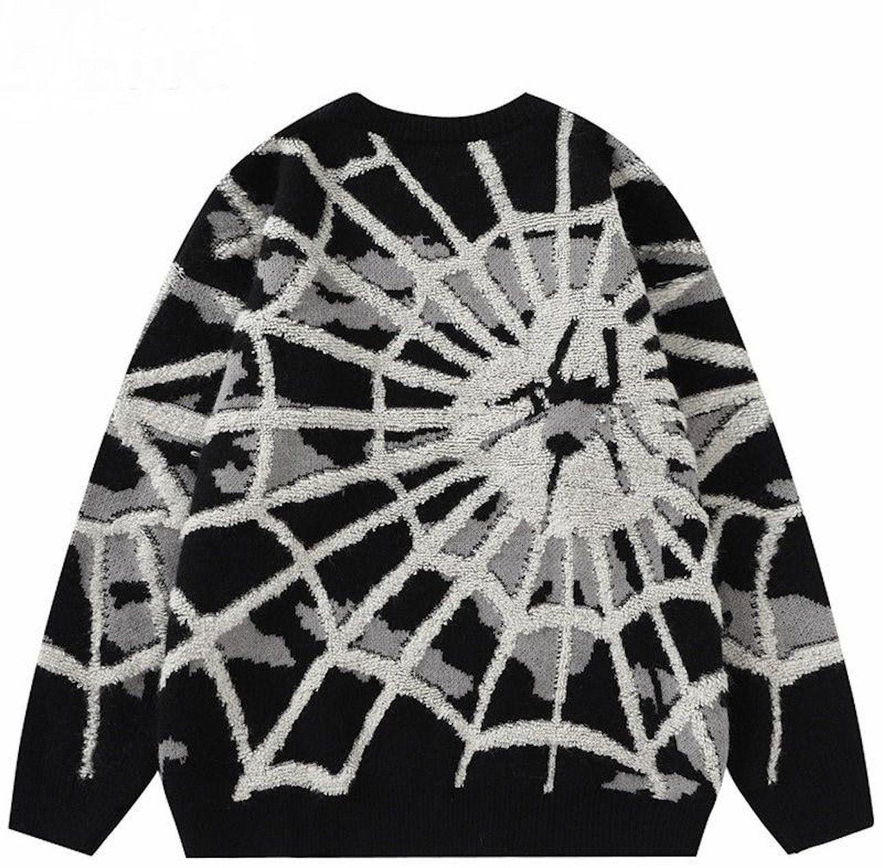 Other Spider Web Sweater Pullover y2k Size US L / EU 52-54 / 3 - 2 Thumbnail