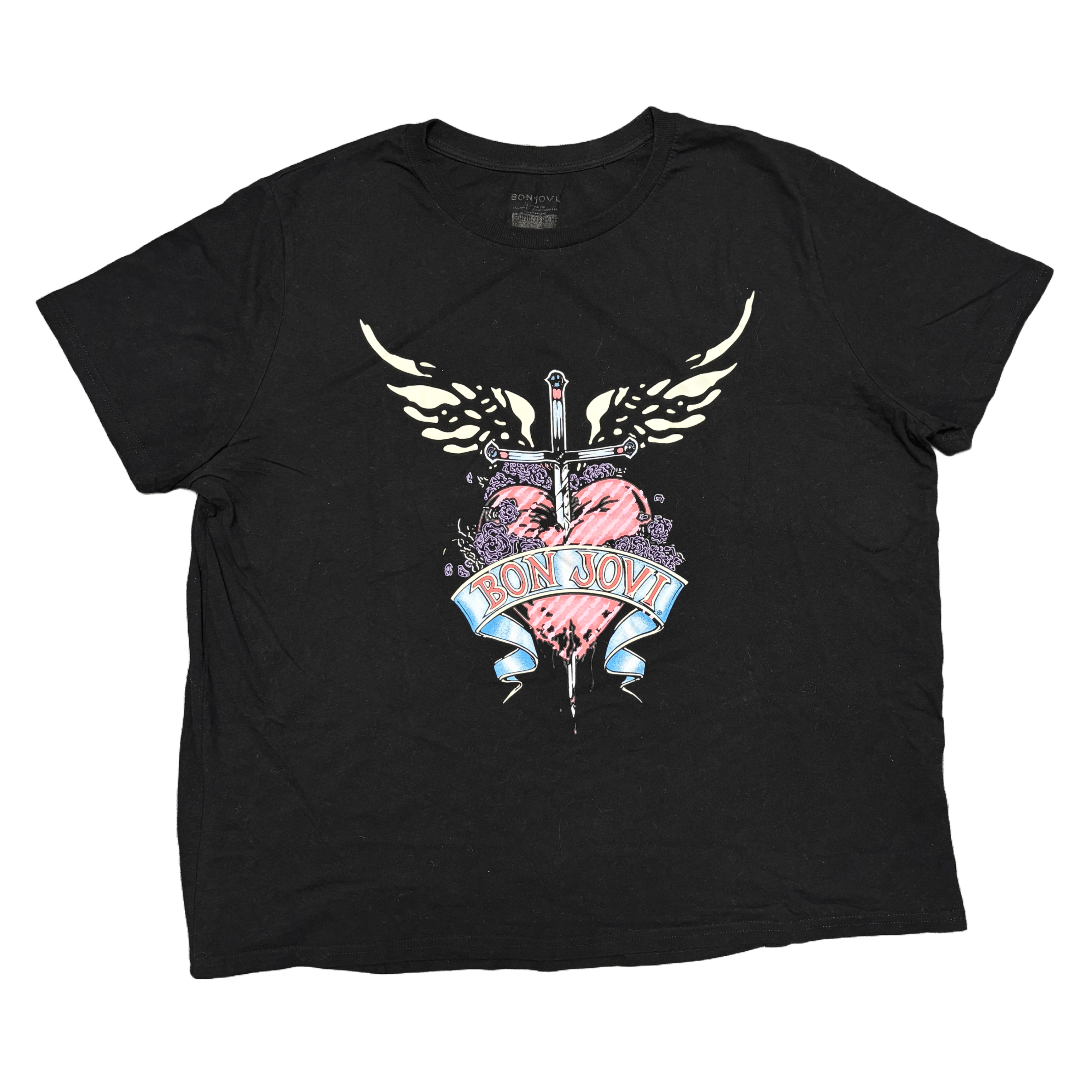 Band Tees × Bon Jovi × Vintage Bon Jovi Shirt Vintage Band Tees Size US XL / EU 56 / 4 - 1 Thumbnail