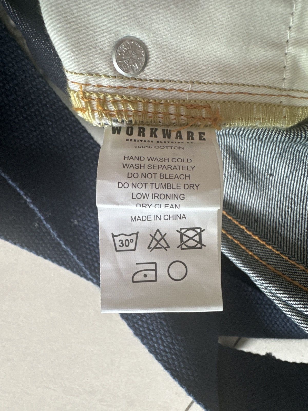 Other Workware Oversized Denim Overalls Size US 36 / EU 52 - 10 Thumbnail