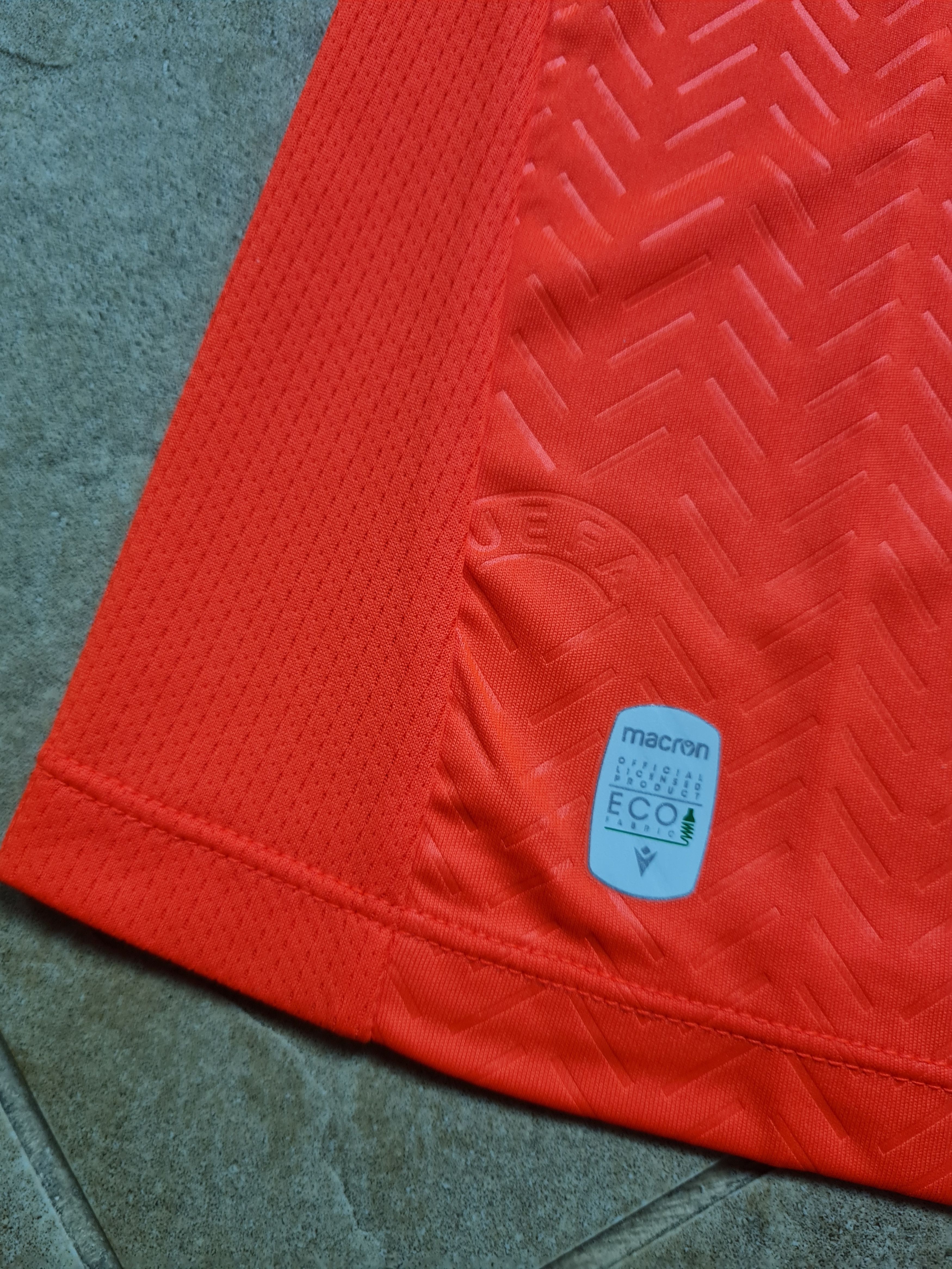 Macron Macron UEFA EURO 2024 Referee Shirt Neon Red Ponnet Eco Size US M / EU 48-50 / 2 - 10 Thumbnail