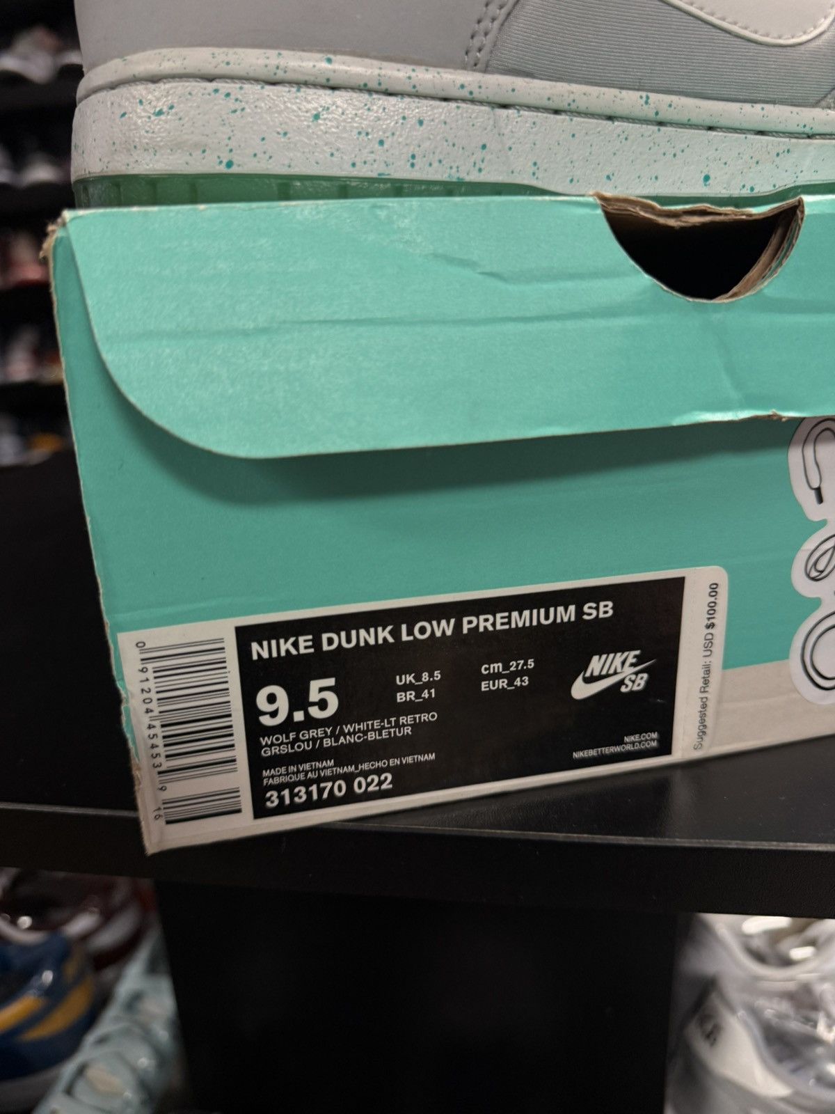 Nike Size 9.5 - Nike SB Dunk Low Marty McFly (313170-022) 2015 Size US 9.5 / EU 42-43 - 18 Thumbnail