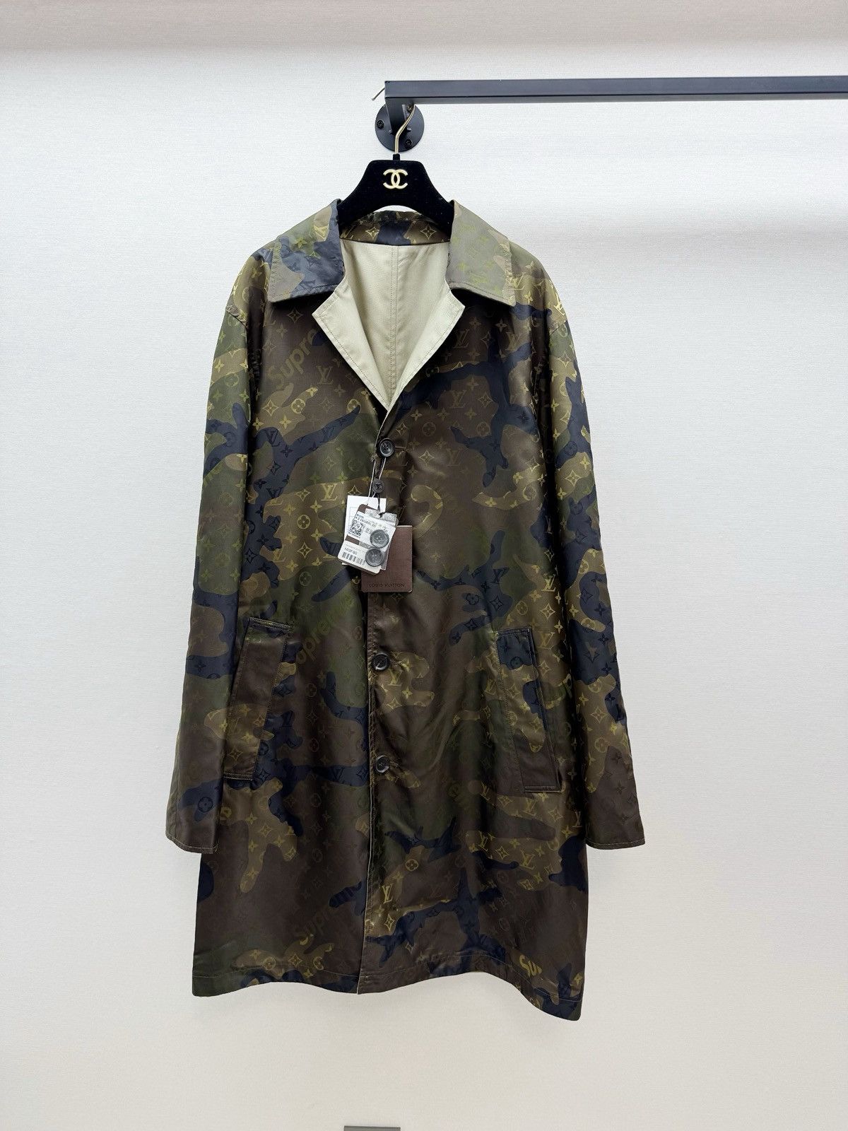 Louis Vuitton × Supreme Supreme Louis Vuitton reversible trench coat size 50 Size US M / EU 48-50 / 2 - 1 Thumbnail