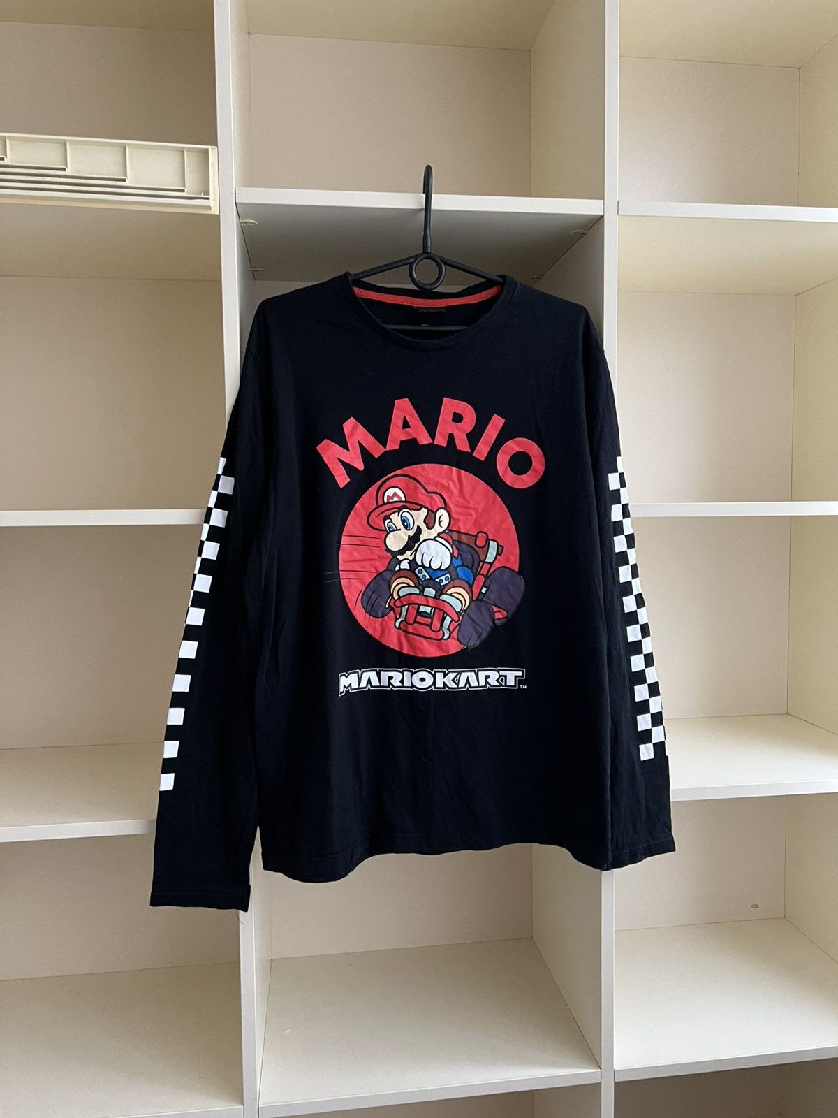 Nintendo Super Mario Nintendo Long Sleeve Tee Games Movie Size US L / EU 52-54 / 3 - 2 Thumbnail