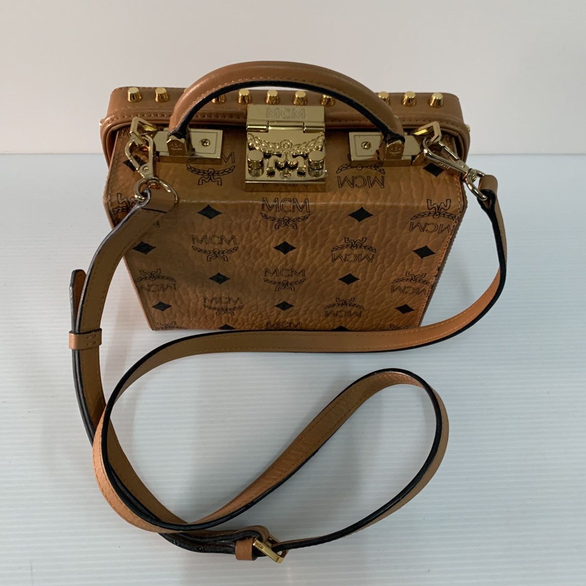 MCM MCM Box Monogram LIMITED EDITION Bag Size ONE SIZE - 14 Thumbnail