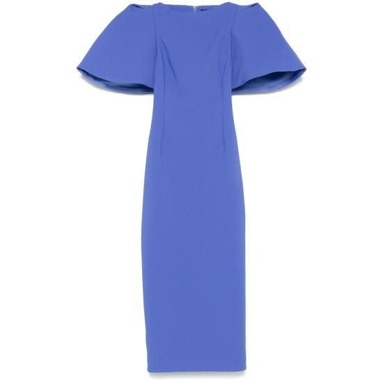 Solace London SOLACE LONDON Women Dresses OS36025 IRBLU BLUE Size M / US 6-8 / IT 42-44 - 1 Thumbnail