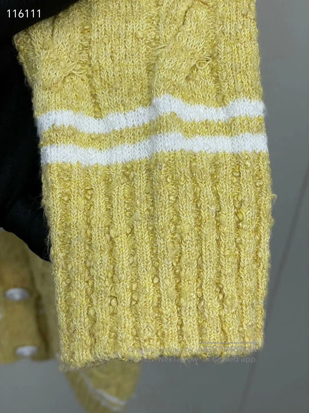 Chanel Chanel 22P Yellow Knit Dress. Size XXS / US 00 / IT 34 - 4 Thumbnail