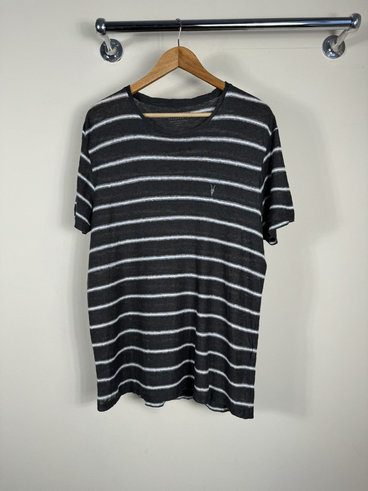 Allsaints Allsaints Striped Basic T shirt Size US M / EU 48-50 / 2 - 1 Thumbnail