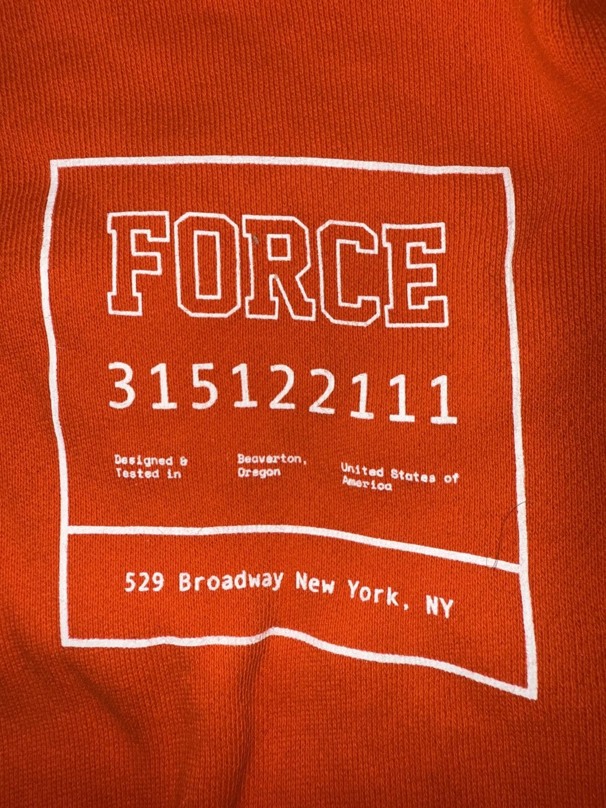 Nike Nike Air Force 1 New York City Total Orange Limited Hoodie Size US S / EU 44-46 / 1 - 3 Thumbnail
