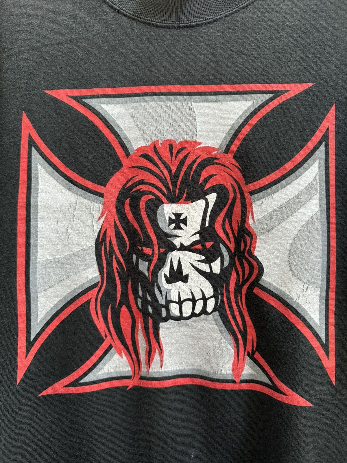 Vintage Vintage Triple H Wrestle Mania T-Shirt Size US L / EU 52-54 / 3 - 7 Thumbnail