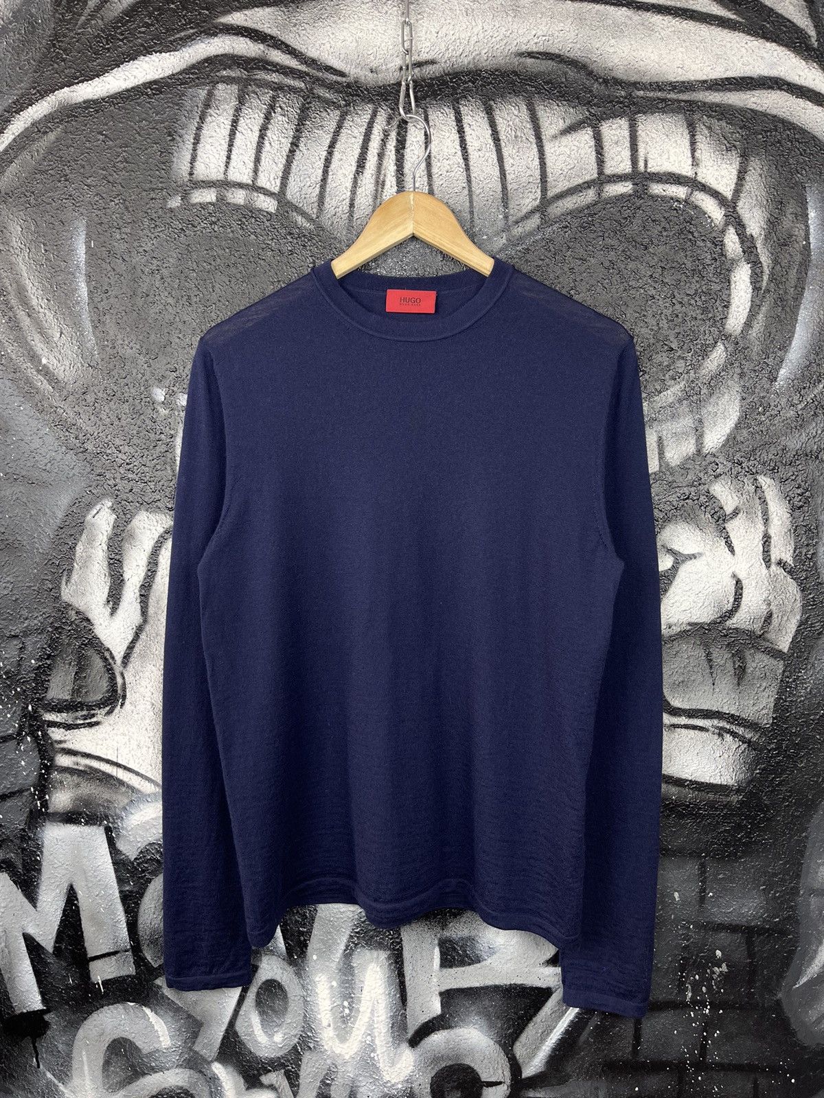 Hugo Boss Hugo Boss Classic Wool Knit Sweater Women’s Size Large Size L / US 10 / IT 46 - 2 Thumbnail