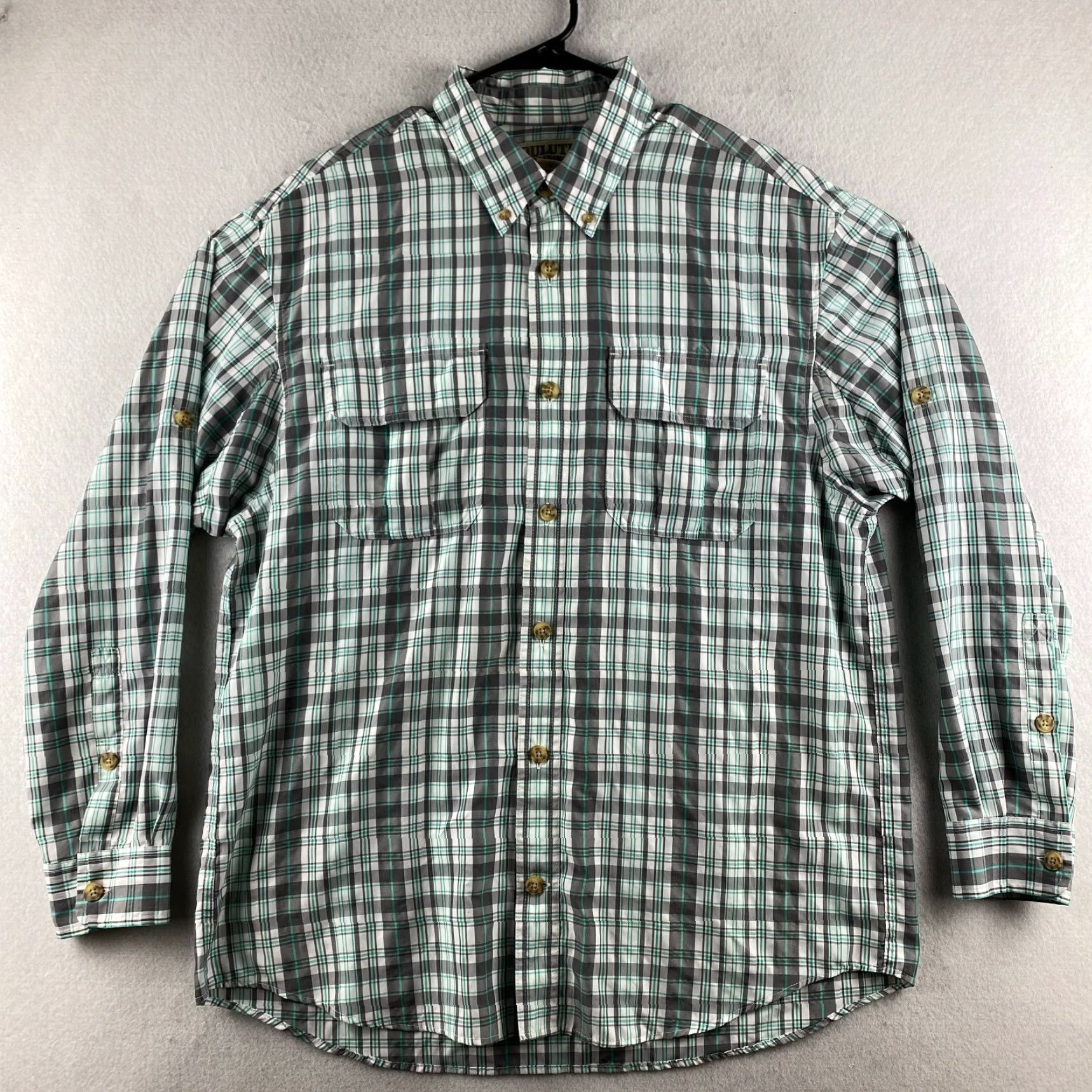 Vintage Duluth Button-Up Shirt Mens L Plaid Green Long Sleeve Casual Shirt Mens L Green Duluth Button-Up Shirt Size US L / EU 52-54 / 3 - 2 Thumbnail