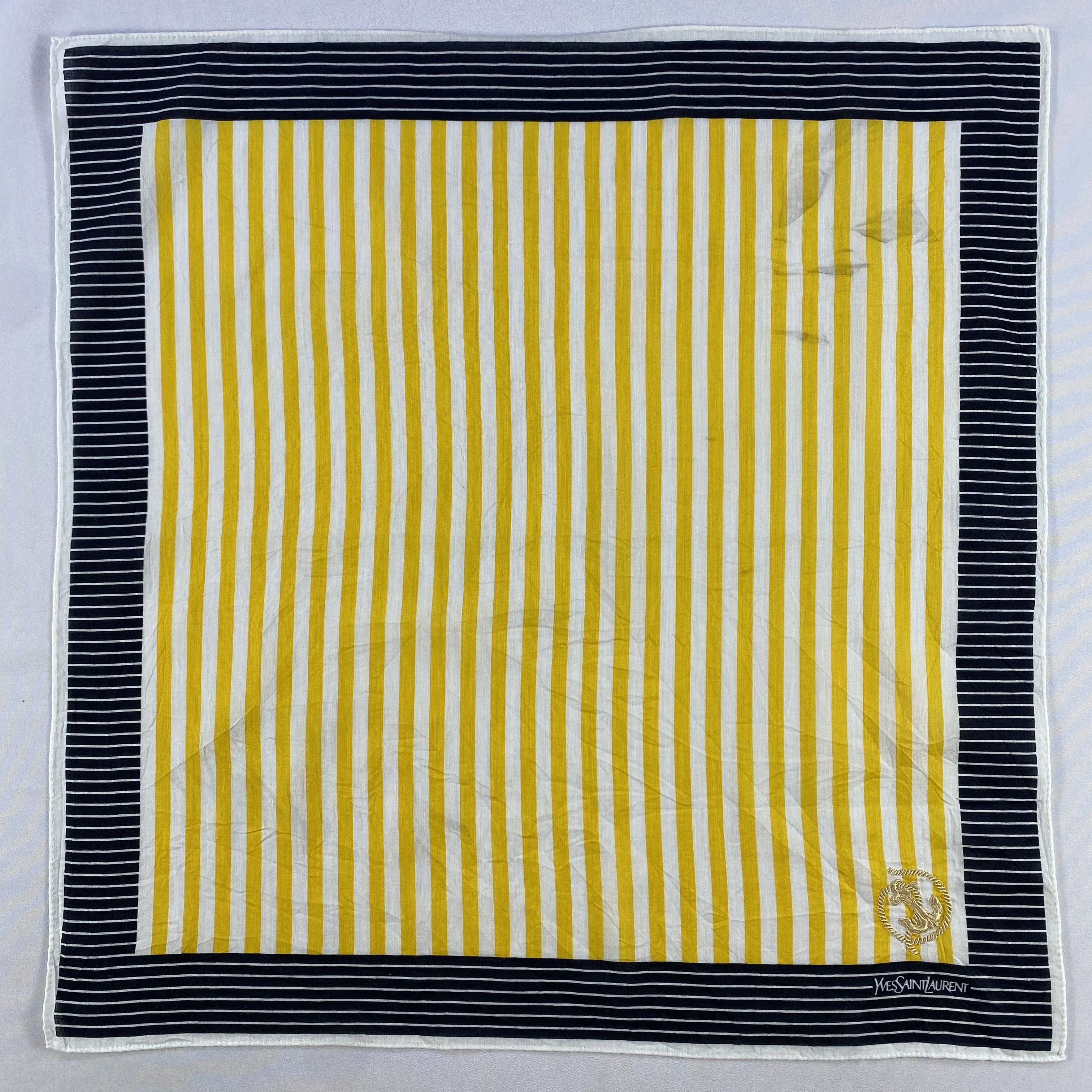 Vintage Yves Saint Laurent Bandana/ Handkerchief / Neckerchief Size ONE SIZE - 1 Thumbnail