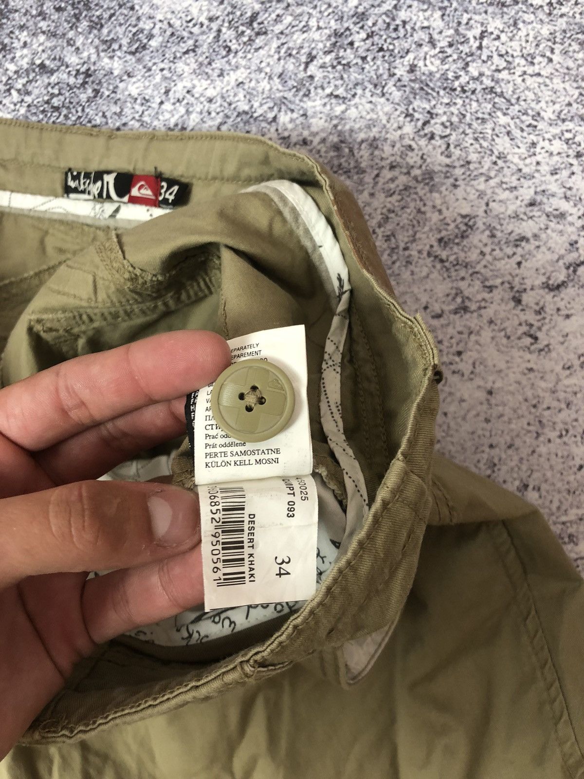 Quiksilver × Vintage Vintage men’s cargo pants Quiksilver size 34 y2k luxury ykk Size US 34 / EU 50 - 6 Thumbnail