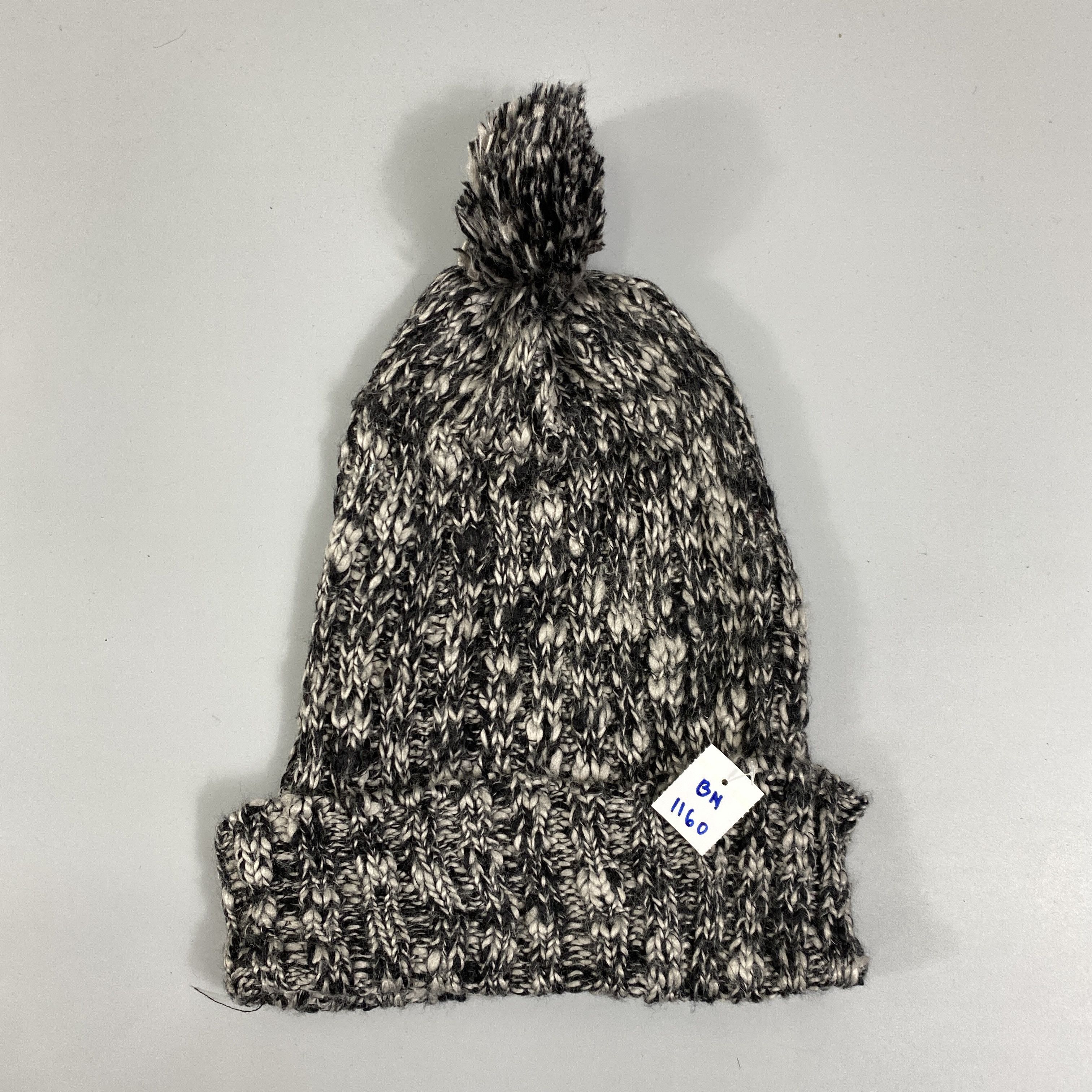 Japanese Brand Knit Snow Cap Beanie Hat With Pom Pom -BN1160 Size ONE SIZE - 6 Thumbnail