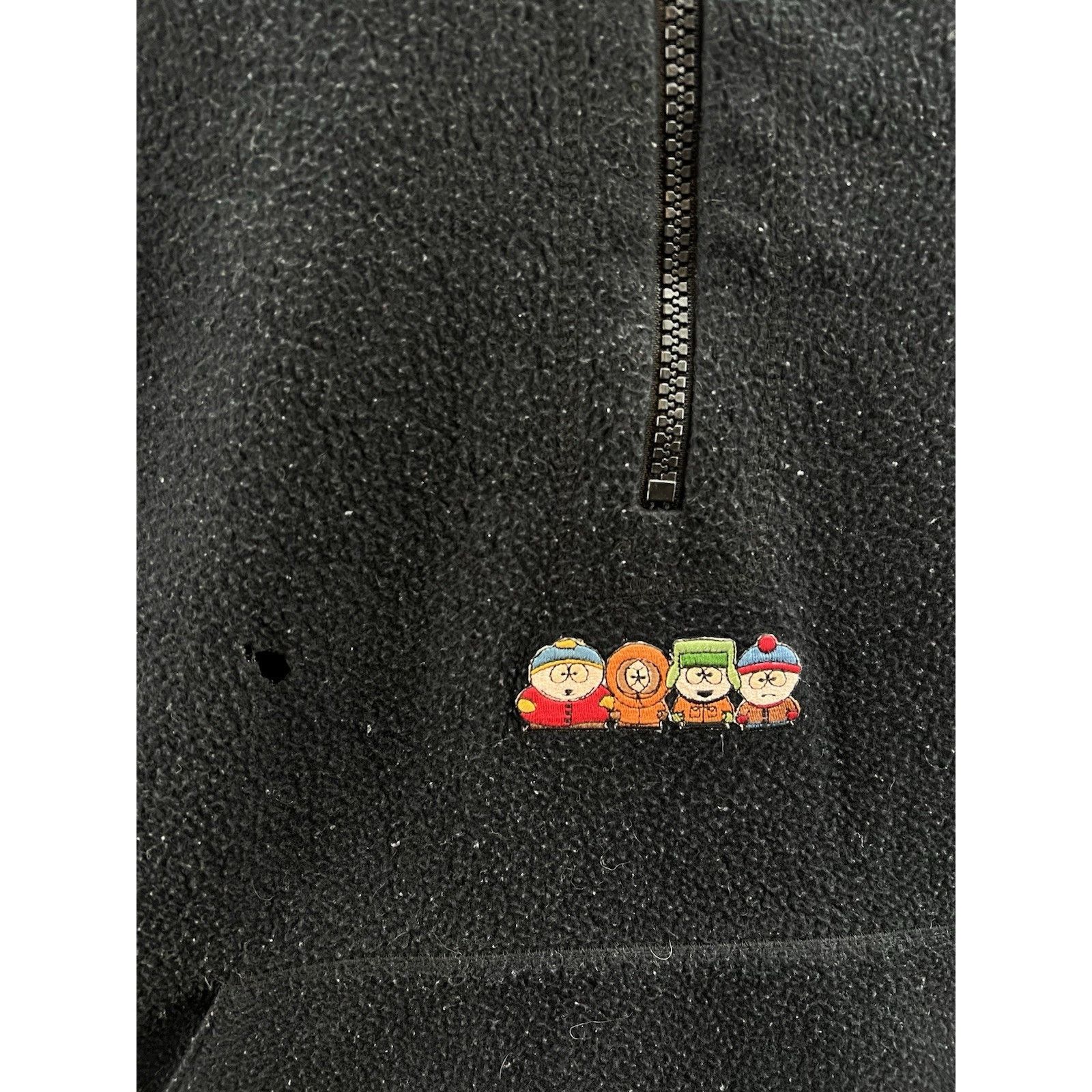 Other 1998 South Park Woodlake Sport Black Pullover Fleece Medium Size US M / EU 48-50 / 2 - 4 Thumbnail