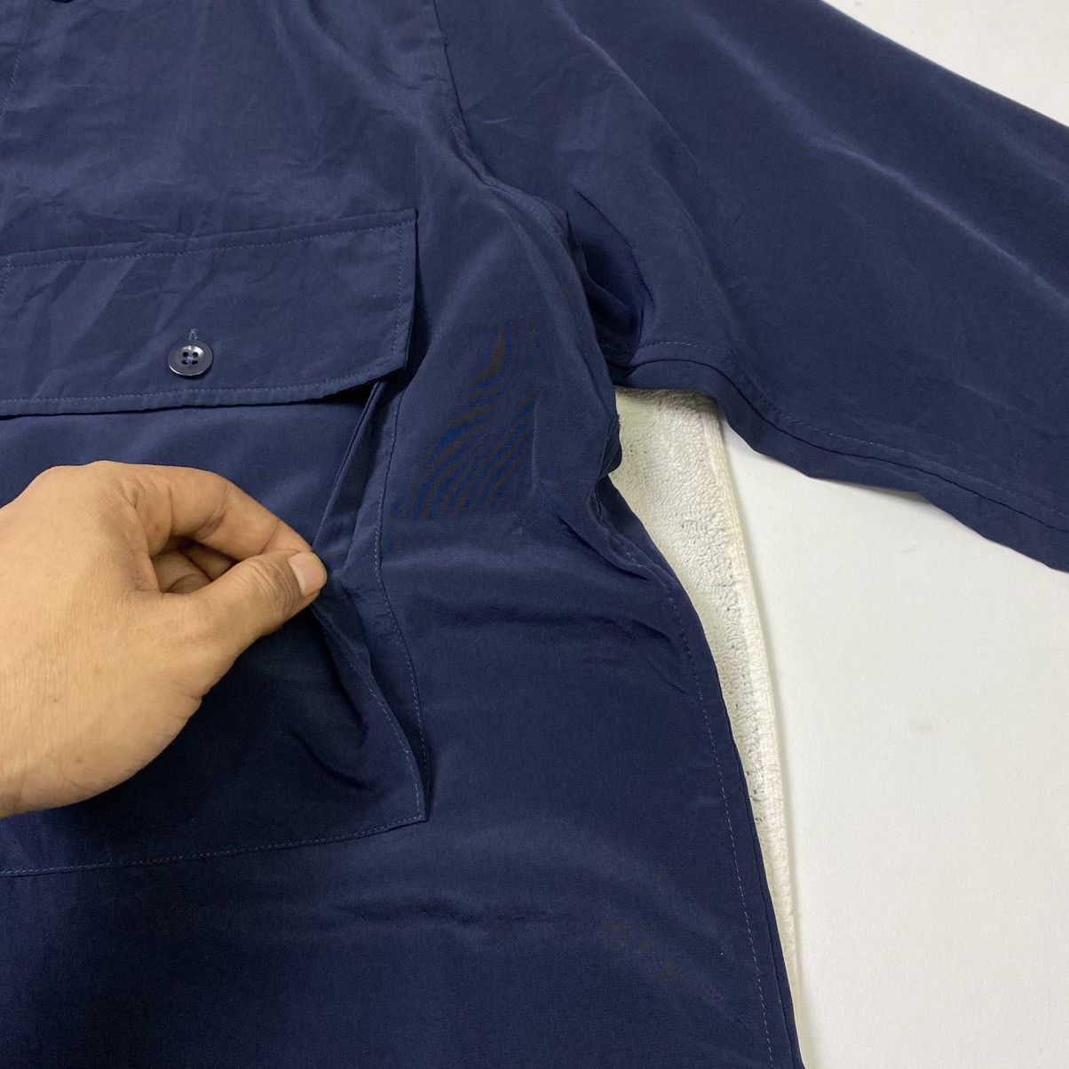 URBAN RESEARCH DOORS Vintage Urban Research Big pocket button ups shirt Size US M / EU 48-50 / 2 - 7 Thumbnail