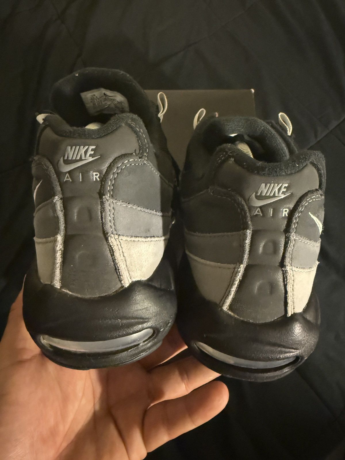 Nike Nike Air Max 95 'Pure Platinum/Anthracite' USED size 10,5 Size US 10.5 / EU 43-44 - 4 Thumbnail