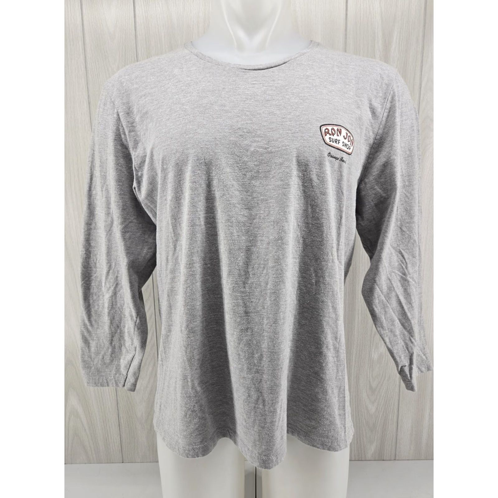 Ron Jon Surf Shop Ron Jon Surf Shop Shirt Women XL Extra Large Long Sleeve Gray Orange Beach Shirt Womens XL Long Sleeve Beach Shirt Size XL / US 12-14 / IT 48-50 - 2 Thumbnail