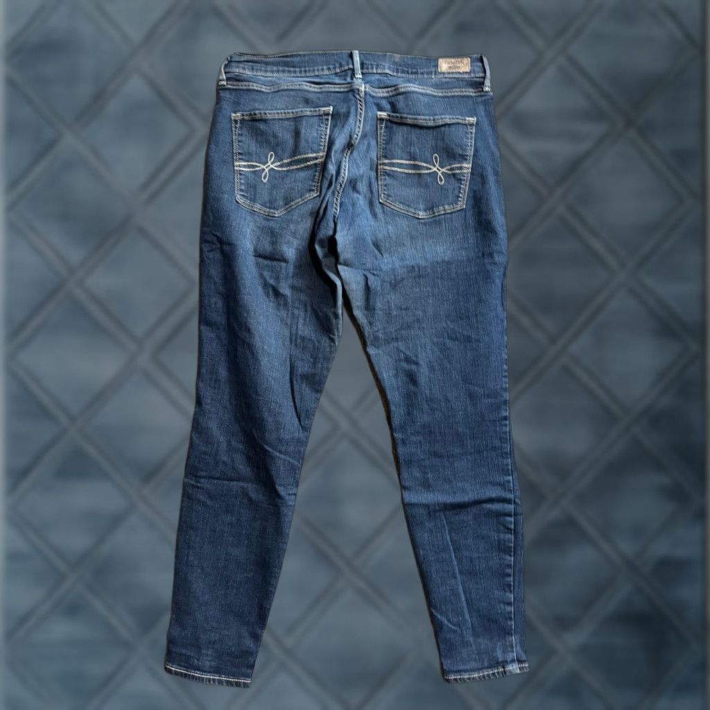 Levi's VINTAGE Denizen Levi's Jeans Womens Size 14W Blue Denim Curvy Skinny Pants Modern Casual Womens Size 36" / US 14 / IT 50 - 1 Thumbnail