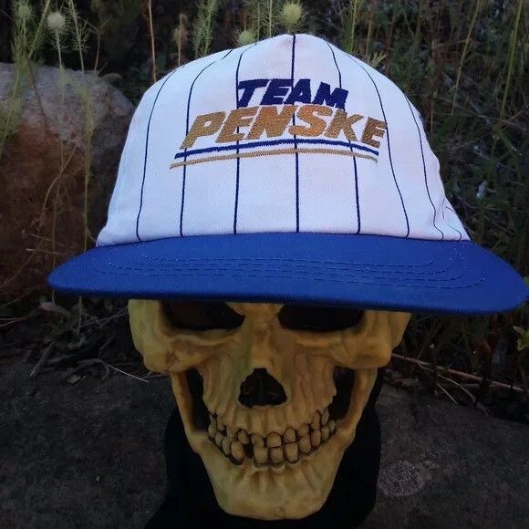 Vintage Vintage Team Penske Pinstripe Snap Back Hat Cap Size ONE SIZE - 1 Thumbnail