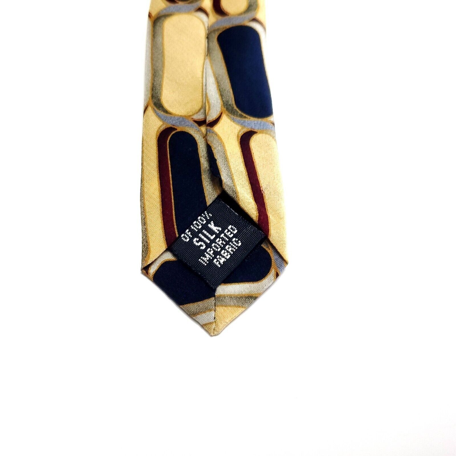 Bill Blass Bill Blass Black Label Yellow Print Abstract Print Short Wid Size ONE SIZE - 4 Thumbnail