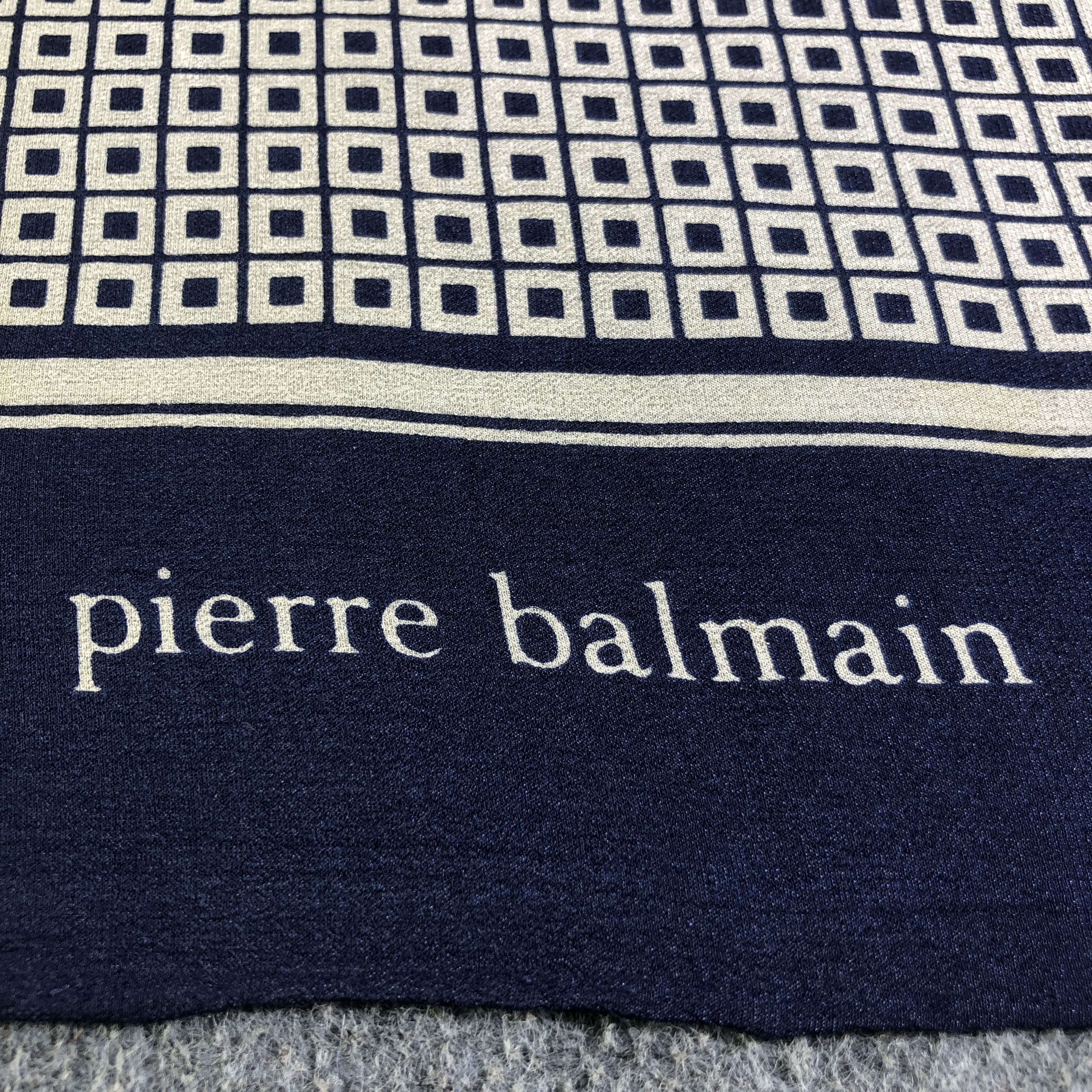 Pierre Balmain Pierre Balmain Hand Rolled Silk Scarf M991 Size ONE SIZE - 4 Thumbnail