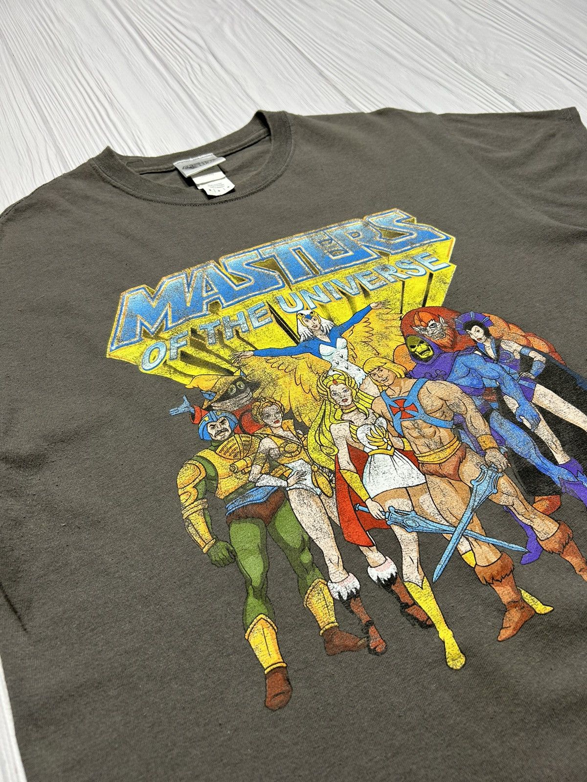 Vintage Vintage Masters Of The Universe Movie T-Shirt Size US M / EU 48-50 / 2 - 5 Thumbnail
