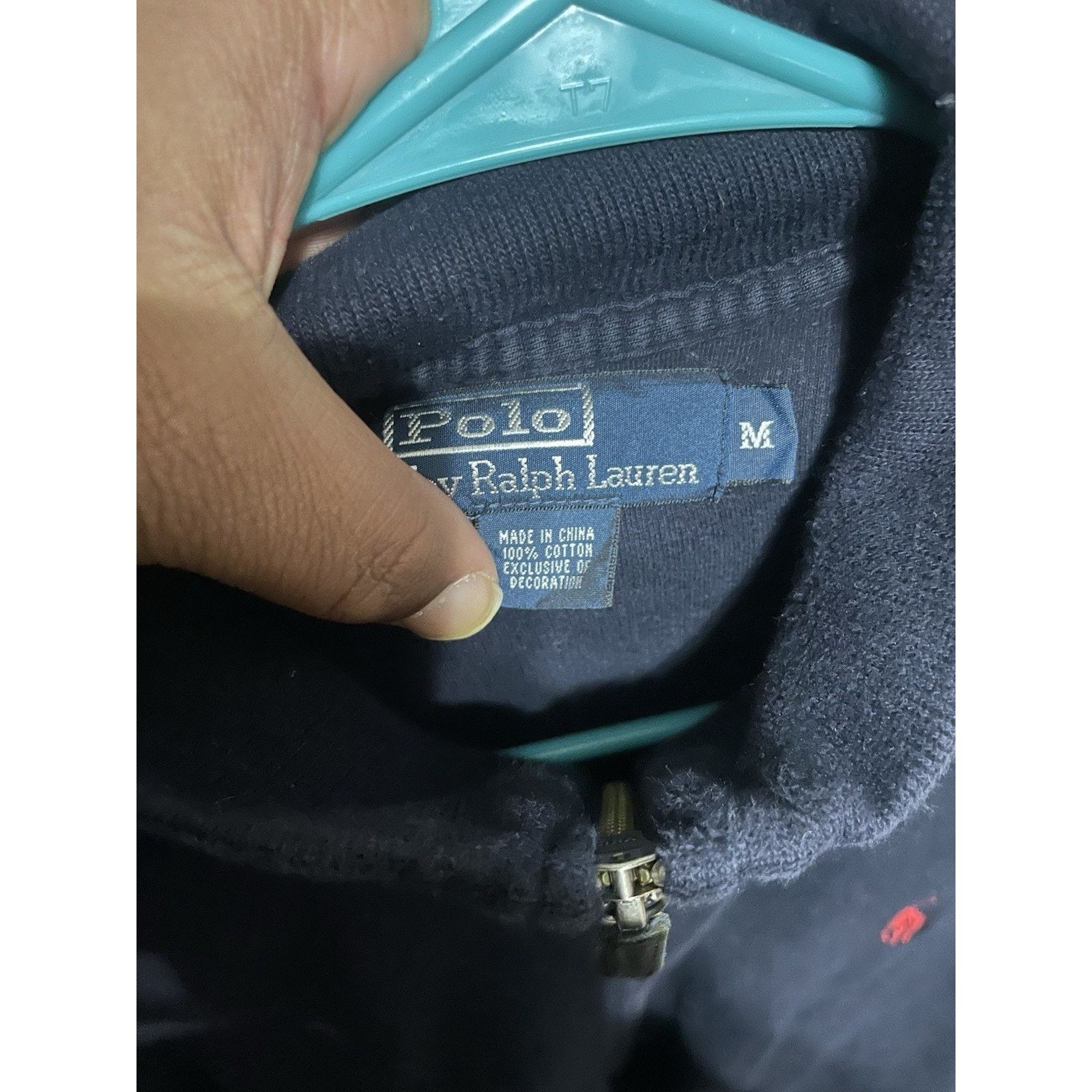 Polo Ralph Lauren Size M- VTG Polo By Ralph Lauren Full Zip Sweater Mens Size US M / EU 48-50 / 2 - 3 Thumbnail