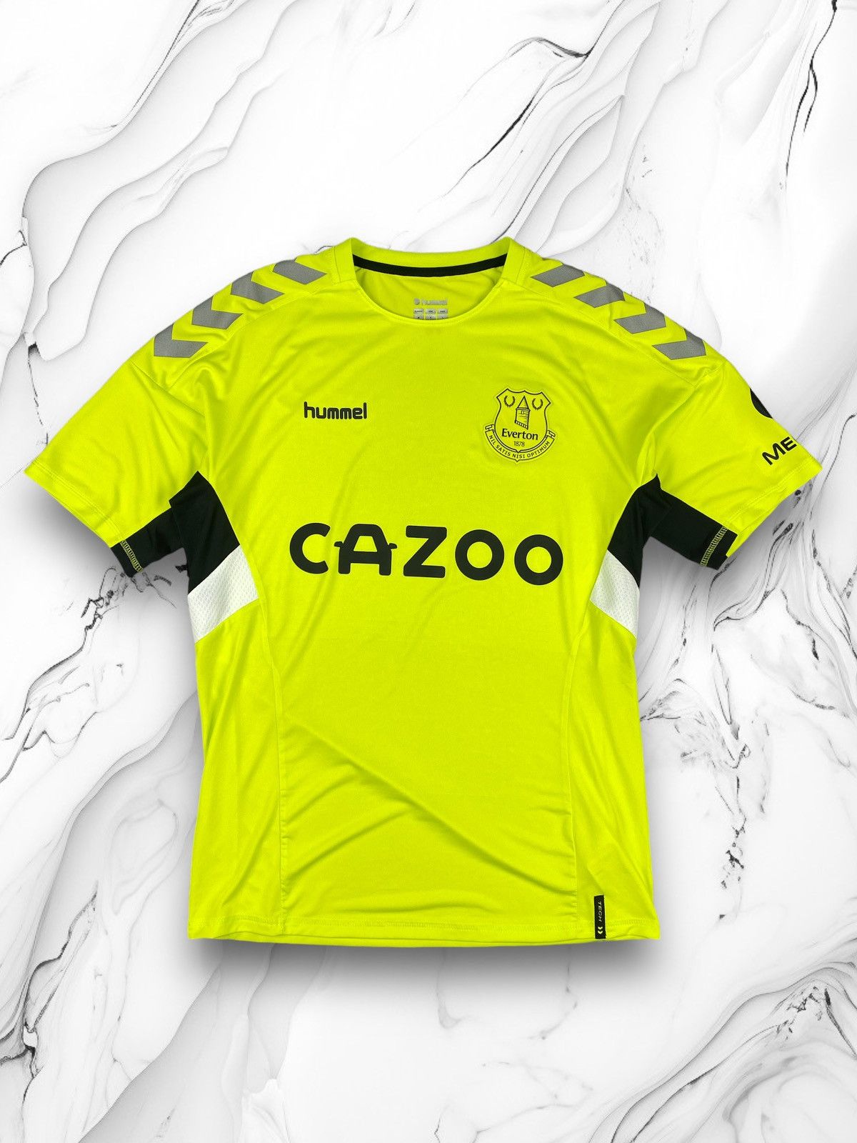 Streetwear Hummel Everton Soccer Jersey Cazoo Tee T Shirts Grailed