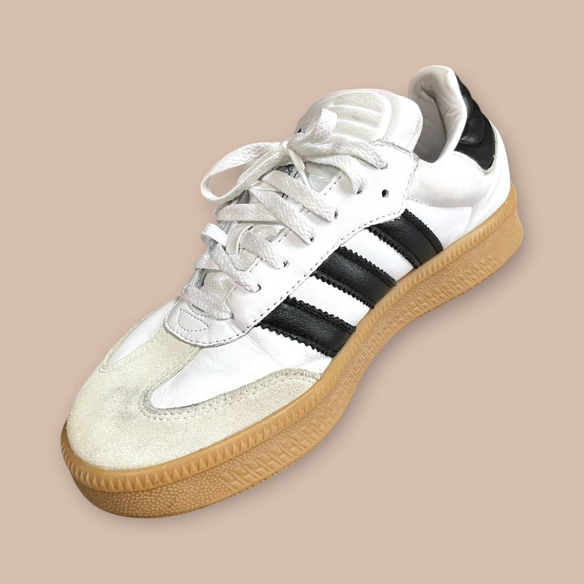 Adidas Adidas Samba XLG 'White Black Gum' Size US 9.5 / EU 42-43 - 10 Thumbnail