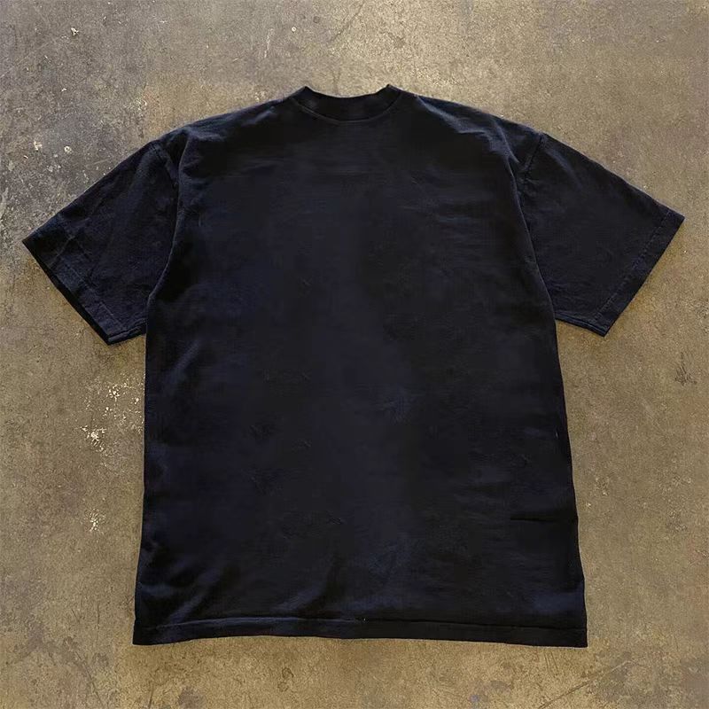 Japanese Brand × Vintage Black casual retro cartoon duck print t-shirt Size US M / EU 48-50 / 2 - 2 Thumbnail