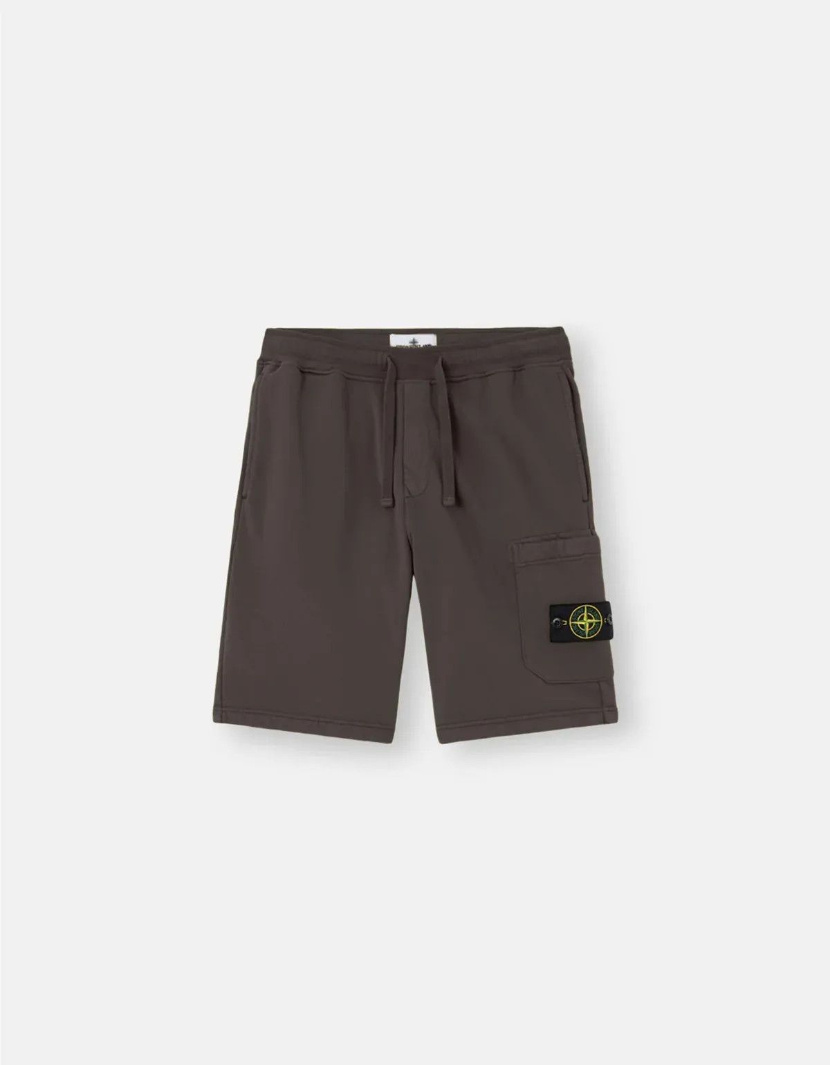 Stone Island Stone Island Grey Cargo Pocket Sweat Shorts Size US 30 / EU 46 - 1 Thumbnail