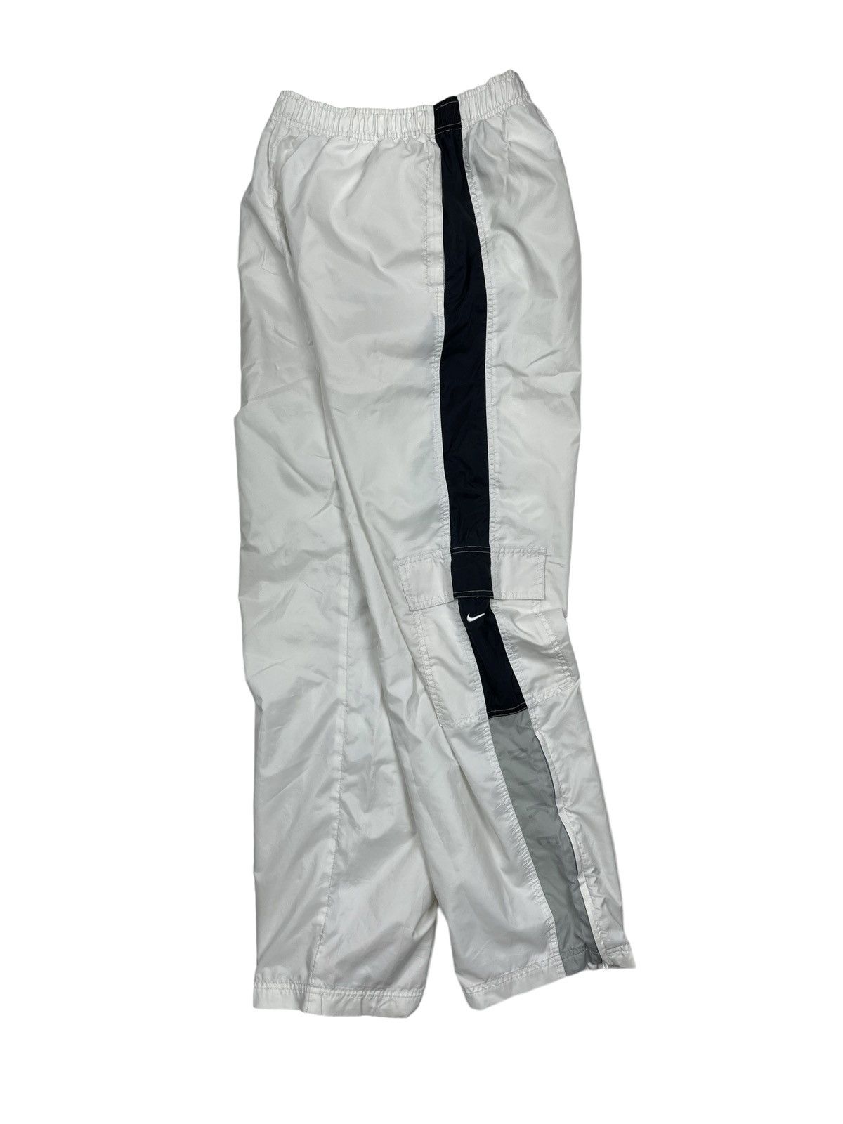 Nike × Vintage Vintage 90s Nike Cargo Nylon Track Pants Size US 32 / EU 48 - 1 Thumbnail