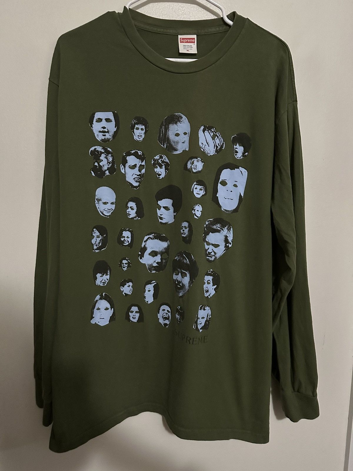 Supreme Supreme Faces L/S Tee Size US XL / EU 56 / 4 - 1 Thumbnail