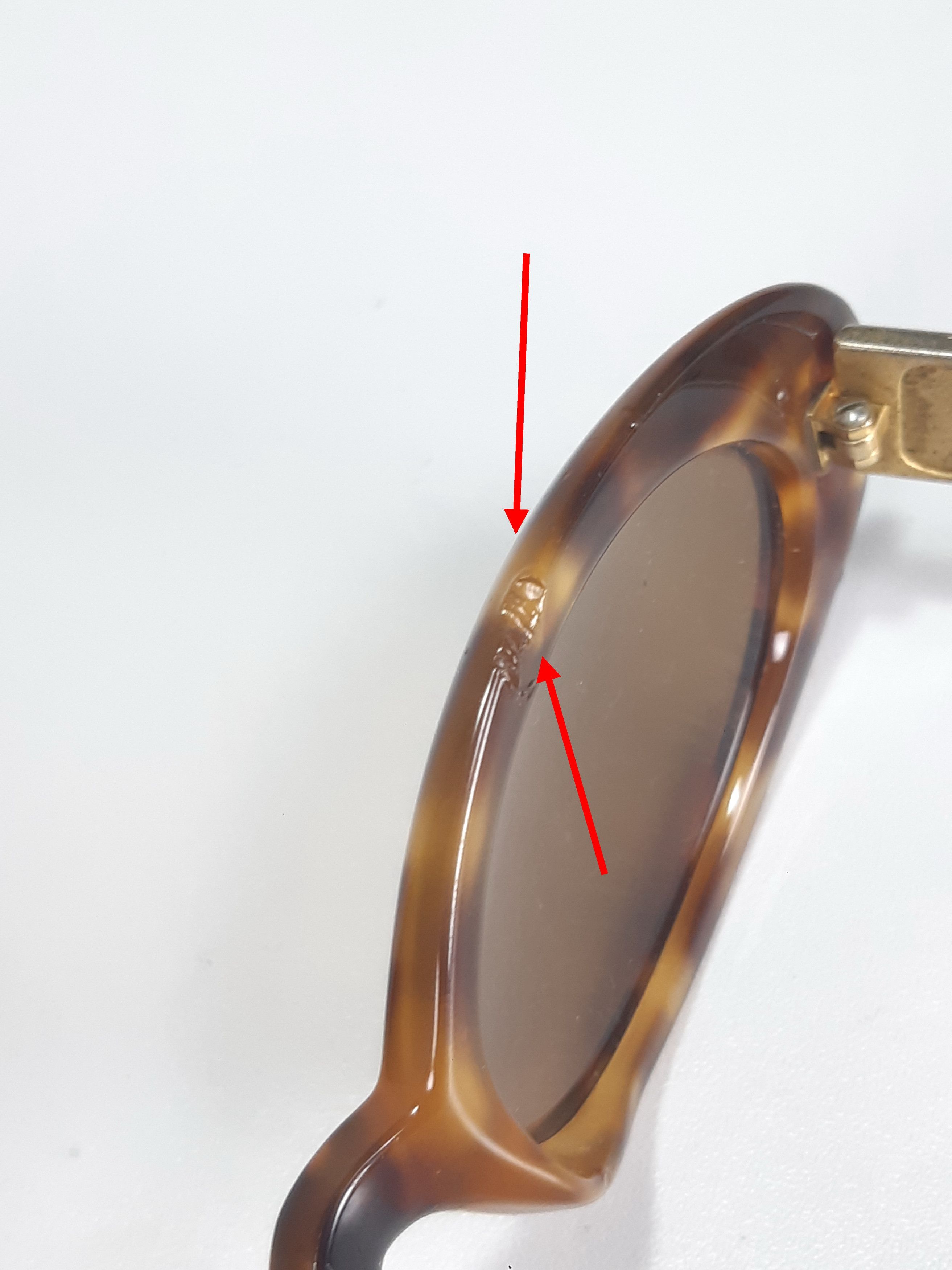 Versace Vintage 90s GIANNI VERSACE mod.527/M Italy ONLY FRAME Size ONE SIZE - 10 Thumbnail