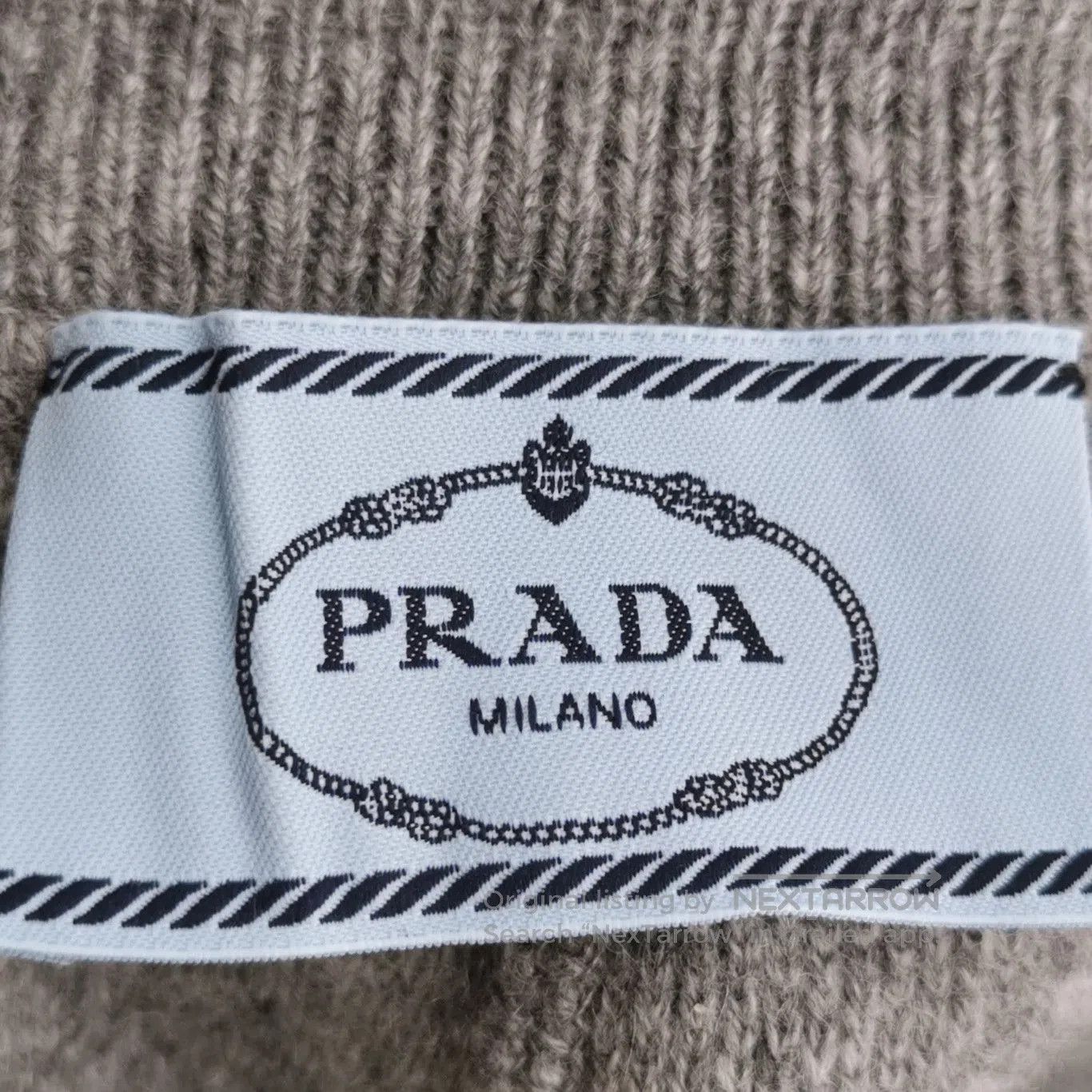 Prada Prada Grey Cashmere Pants in Size 4. Size 39" - 4 Thumbnail