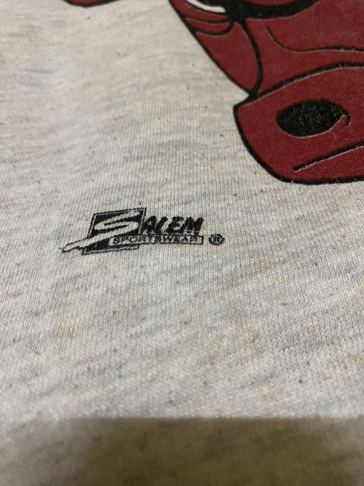 Salem Sportswear Vintage 90s Chicago Bull Spellout Big Logo Hoodie Sweater Size US M / EU 48-50 / 2 - 3 Thumbnail