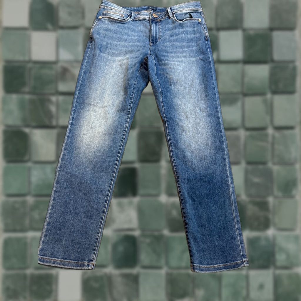 J. Jill **J. Jill Women's Size 8 Slim Blue Denim Ankle Pants** User: J. Jill Women's Size 8 Slim Blue Denim Ankle Pants Size 30" / US 8 / IT 44 - 1 Thumbnail
