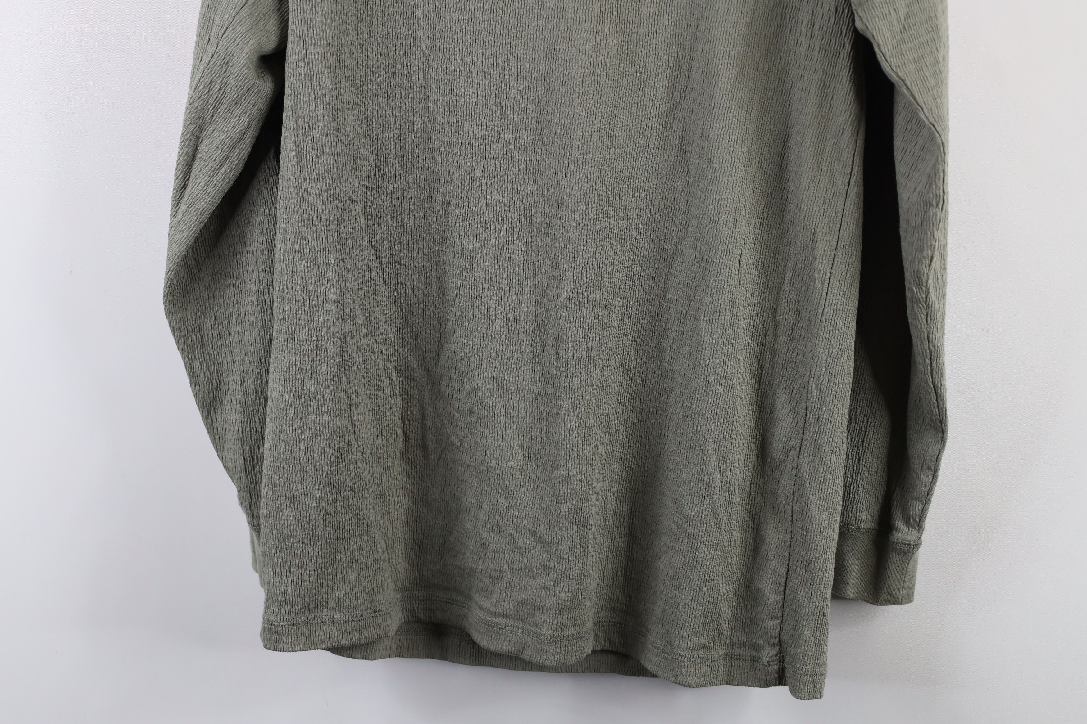 Nike × Vintage Nike Sportswear Air Force 1 Knit Long Sleeve T-Shirt Green Size US S / EU 44-46 / 1 - 13 Thumbnail
