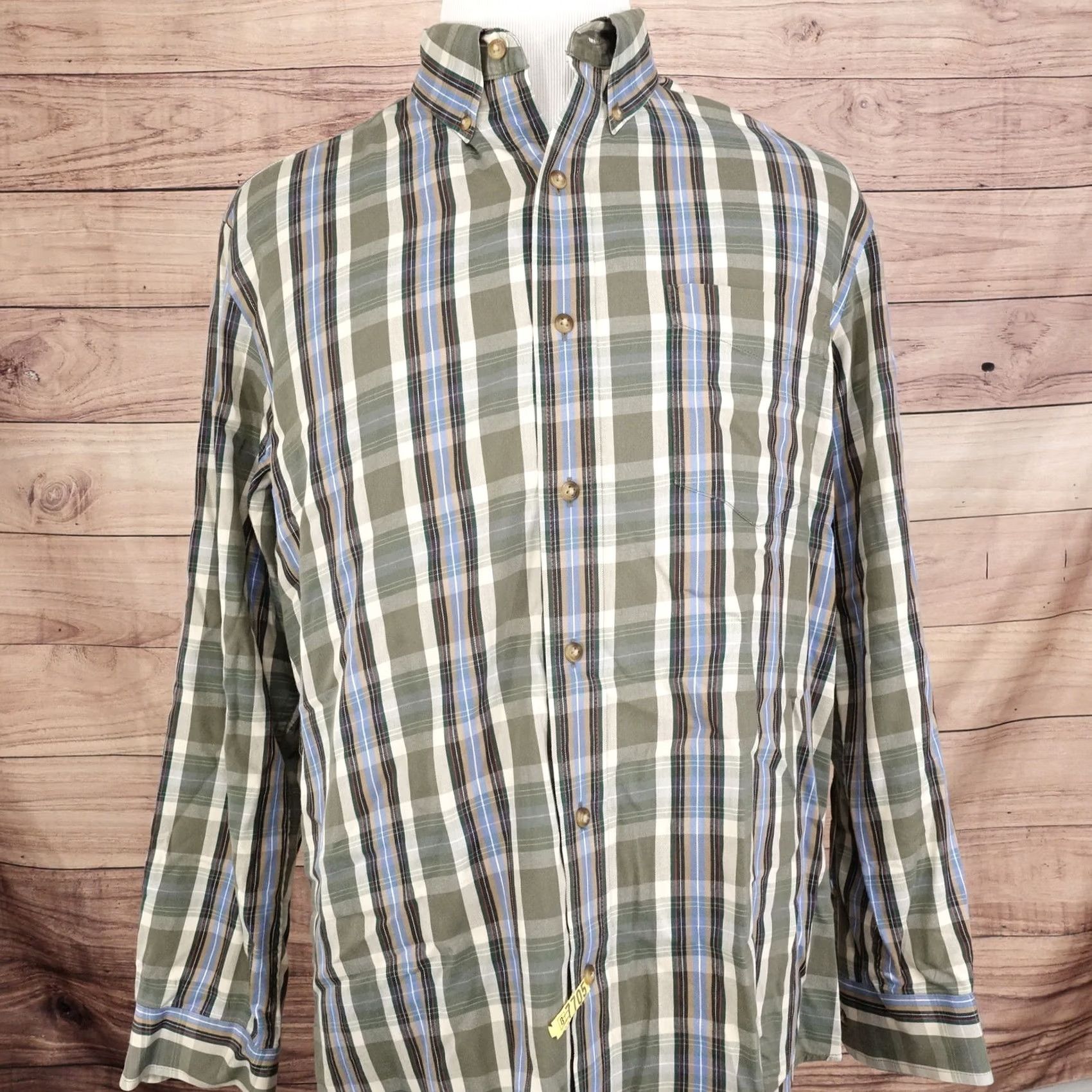 Chaps Chaps Long Sleeve Plaid Button Down Shirt Mens L Large Size US L / EU 52-54 / 3 - 3 Thumbnail