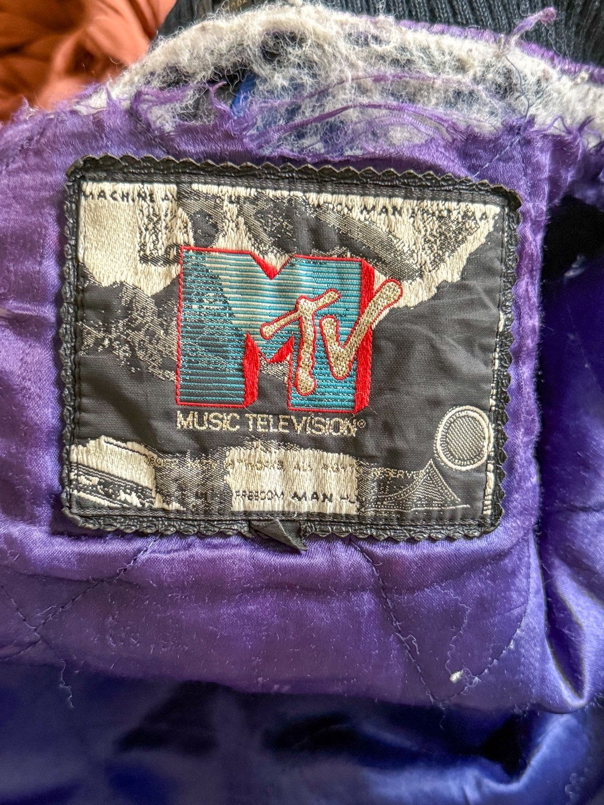 Other ORIGINAL 1992 MTV Bomber Size M / US 6-8 / IT 42-44 - 5 Thumbnail