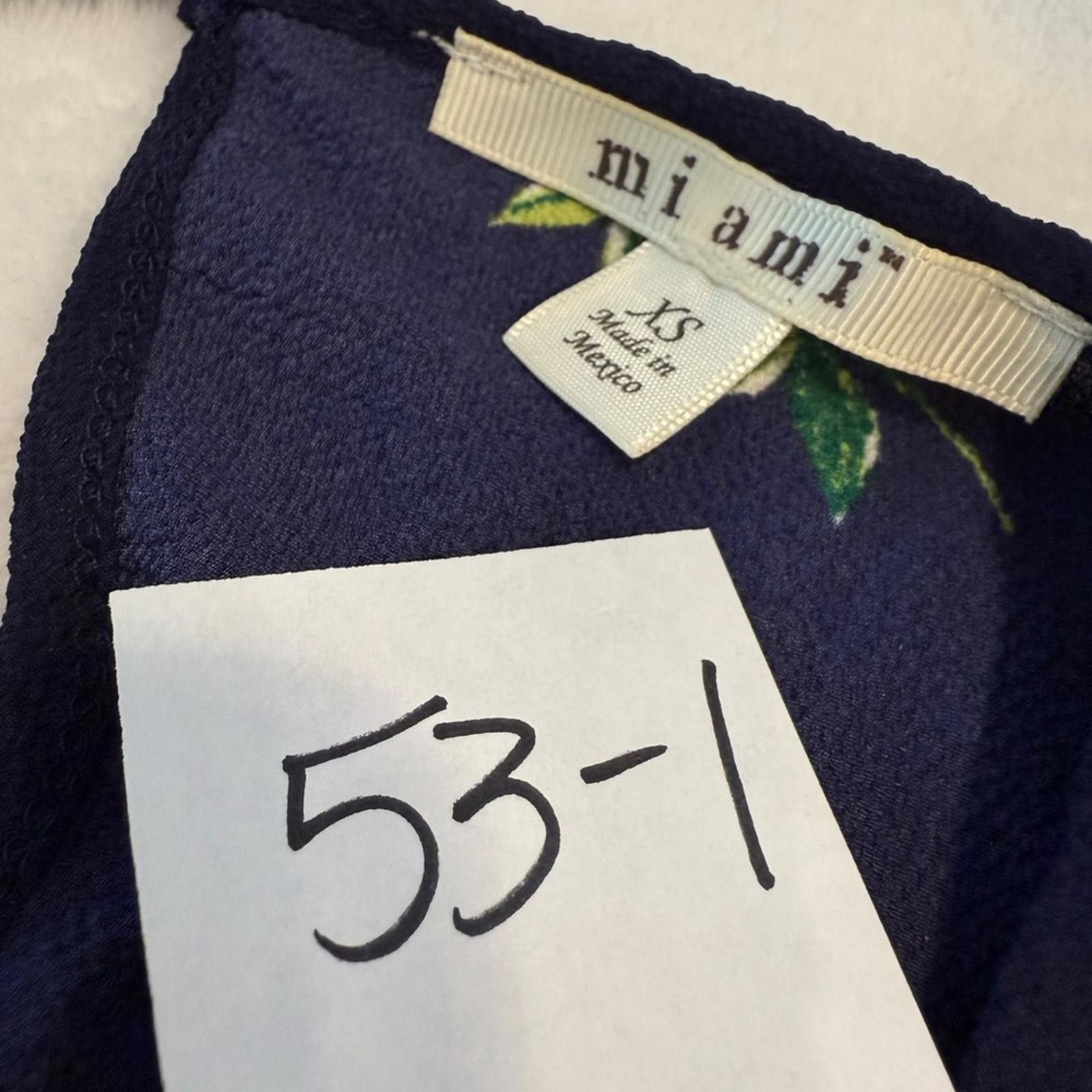 Other Mi Ami Navy Blue Floral romper maxi Dress Size XS Size XS / US 0-2 / IT 36-38 - 11 Thumbnail