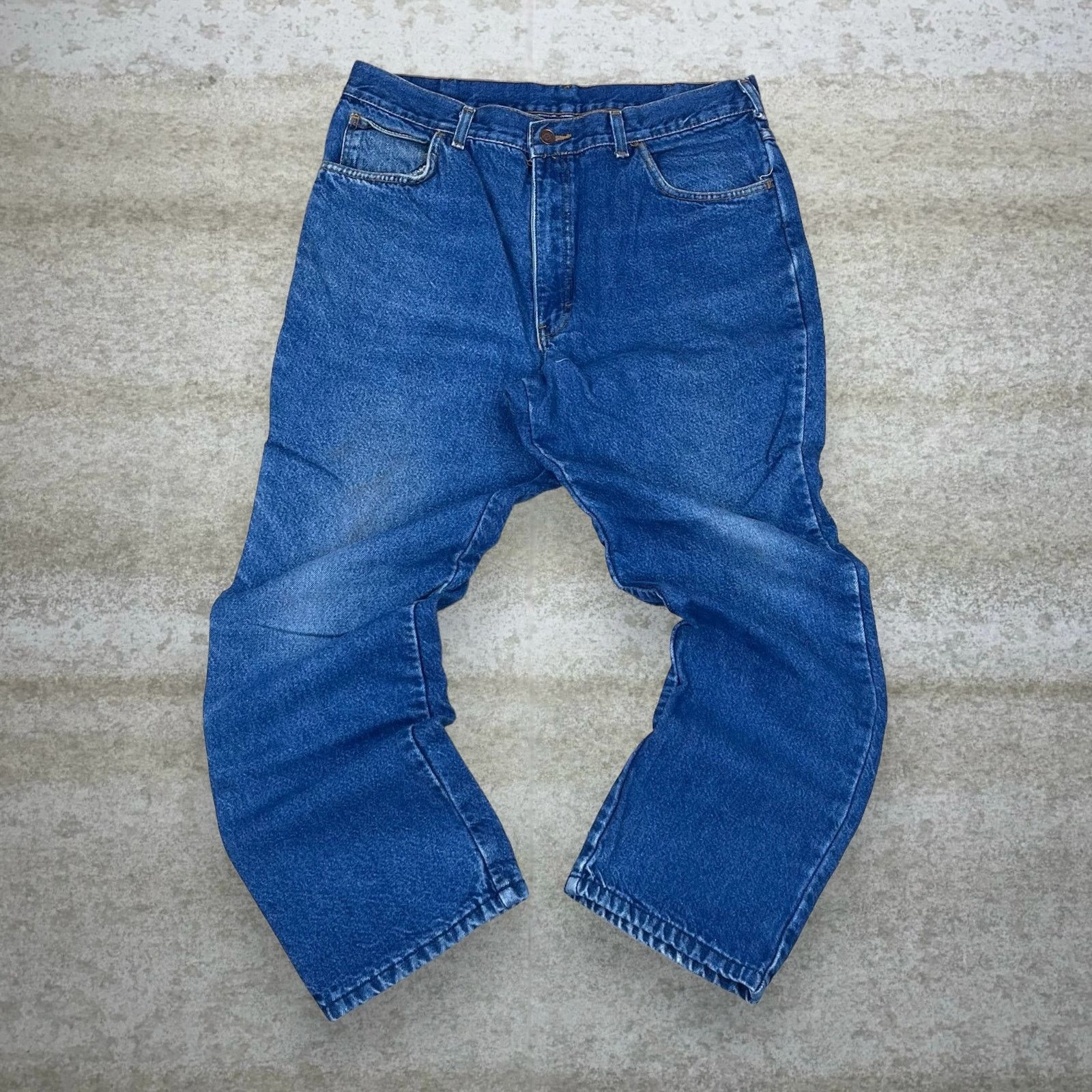 Dickies Vintage 90s Dickies Jeans 38x30 Regular Straight Medium Wash Size US 38 / EU 54 - 2 Thumbnail